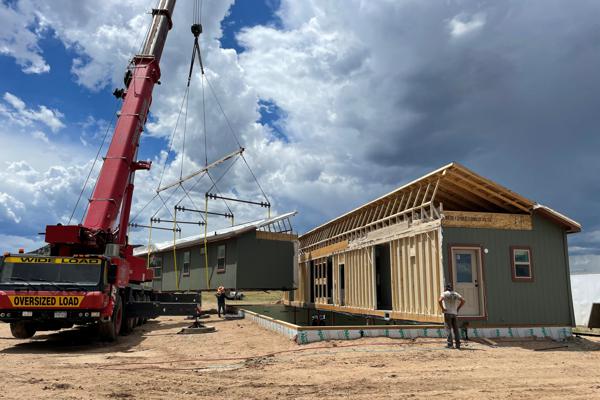 Modular Home Setting and Finish in Walsenburg